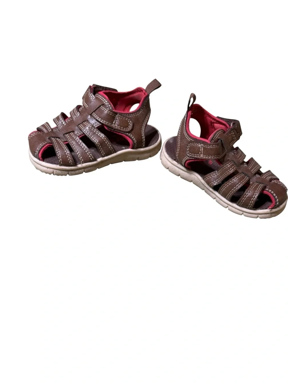 Carter’s Baby Boy Walker Brown Sandals Size 4